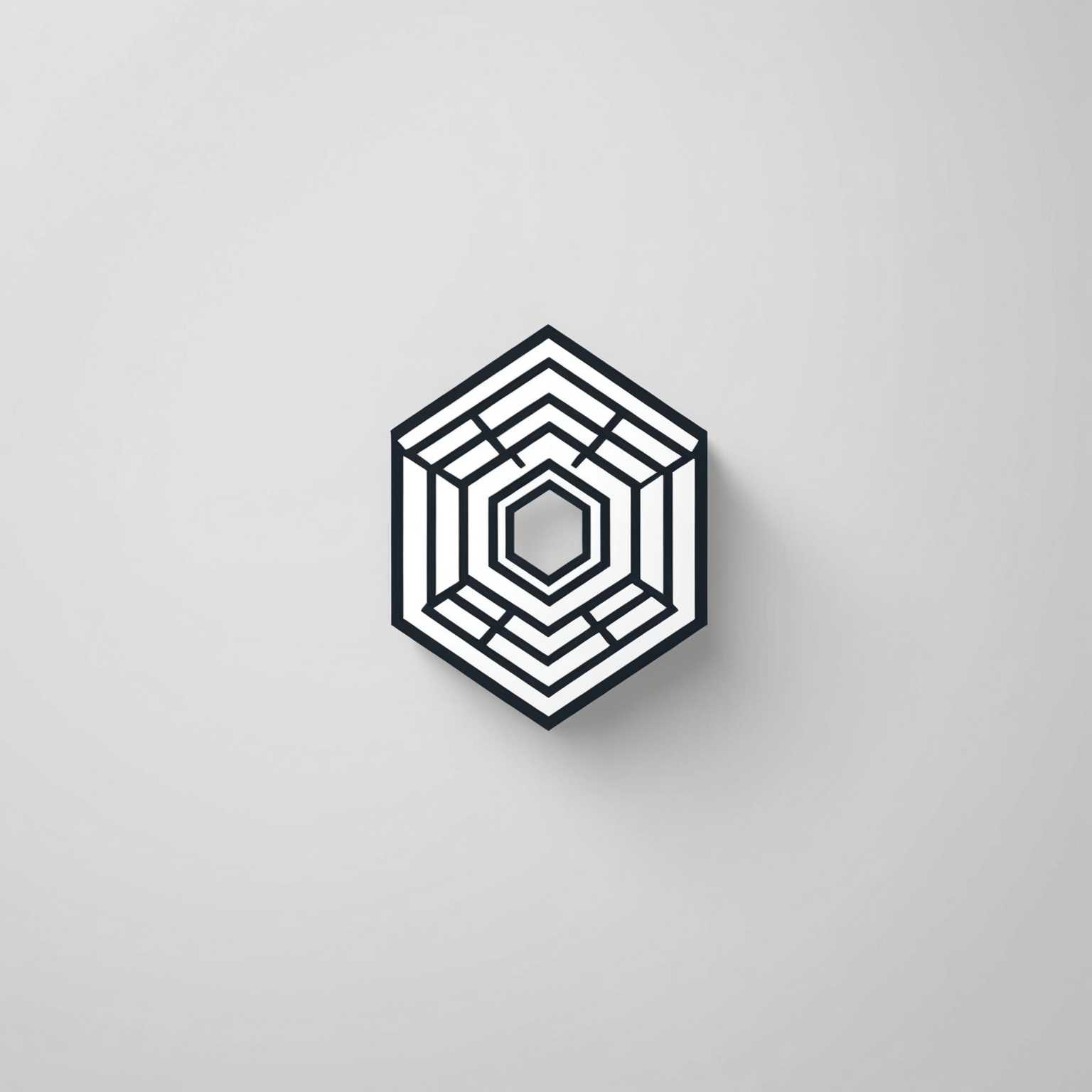 Das Bild zeigt ein minimalistisches Logo mit einer eleganten, modernen Schriftart. Das Logo besteht aus zwei Hauptteilen: einem stilisierten geometrischen Icon und dem Firmennamen, der in einer klaren, serifenlosen Schriftart geschrieben ist. Das geometrische Icon besteht aus ineinandergreifenden Formen, die möglicherweise Initialen oder abstrakte Formen darstellen und in einer einzigen, soliden Farbe dargestellt sind. Das Gesamtdesign ist symmetrisch und ausgewogen und strahlt Professionalität und Einfachheit aus. Das Farbschema ist monochromatisch, was das elegante und anspruchsvolle Erscheinungsbild des Logos unterstreicht.