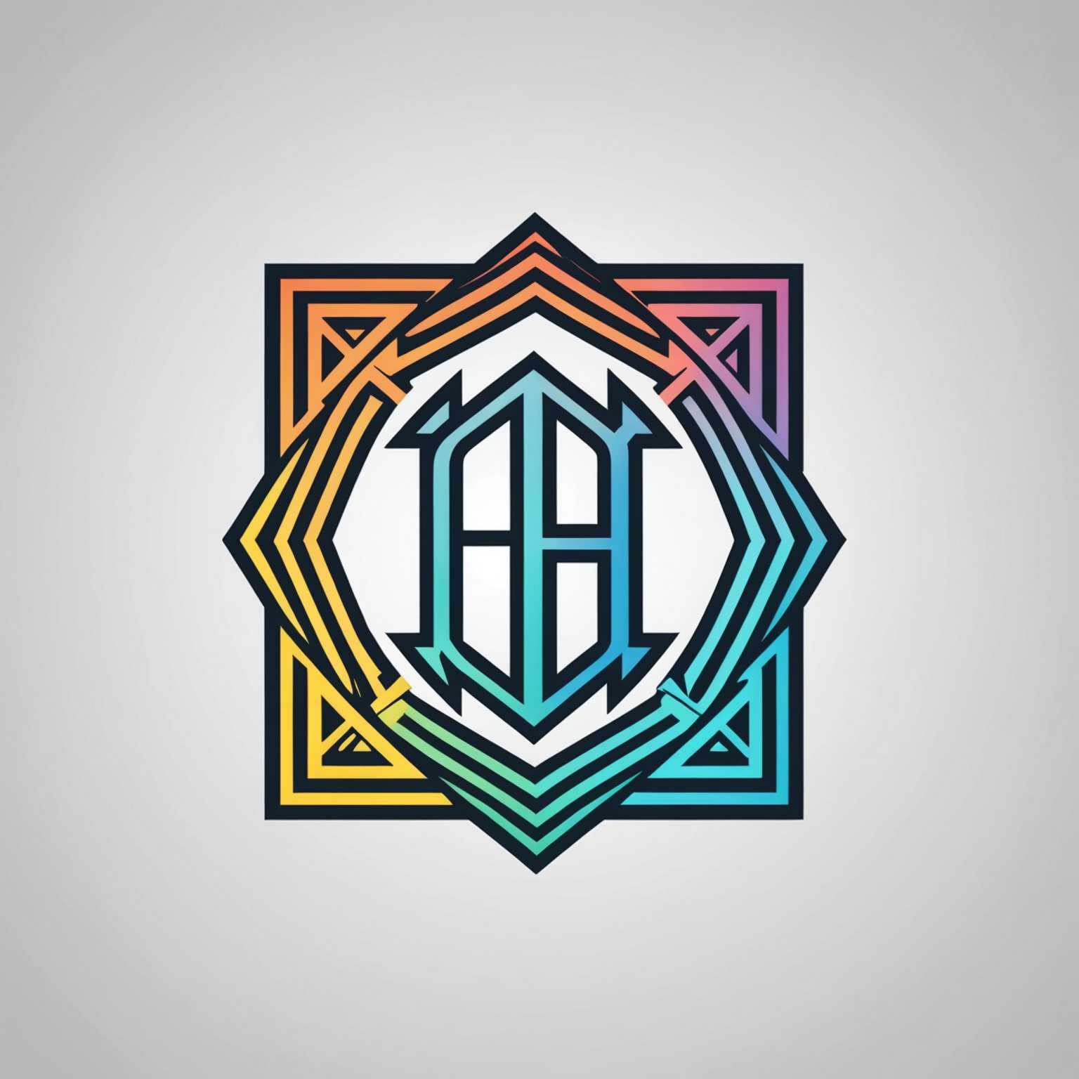 Das Bild zeigt eine Sammlung beeindruckender linearer Farbikonen. Diese Ikonen sind detailliert und minimalistisch und weisen einen Monogrammstil auf. Die Illustration umfasst verschiedene Formen und Symbole, die jeweils mit klaren Linien und lebendigen Farben gestaltet sind und ihre Einzigartigkeit und ästhetische Anziehungskraft hervorheben.