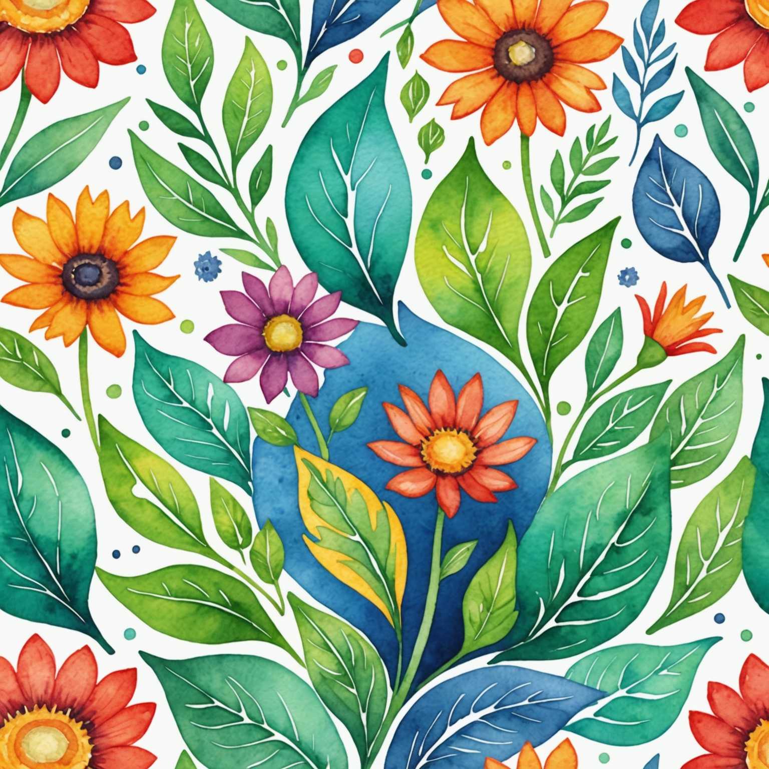 Das Bild enthält eine Sammlung von Aquarellsymbolen. Diese Symbole sind künstlerisch gezeichnet und umfassen verschiedene Themen wie Naturelemente, Tiere, Objekte und abstrakte Designs. Die Aquarelltechnik verleiht jedem Symbol ein lebendiges, ästhetisches und etwas skurriles Aussehen. Sie sind detailliert und farbenfroh und vermitteln ein handgefertigtes, künstlerisches Gefühl.