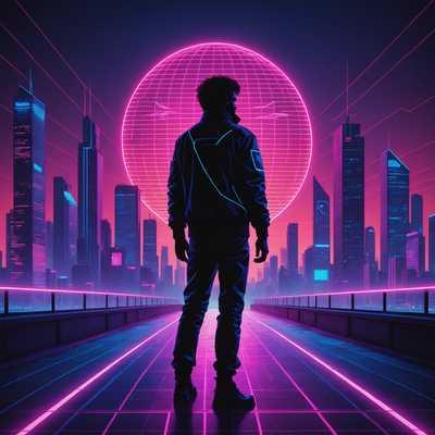 Prompt Beispiele für Kategorie Synthwave